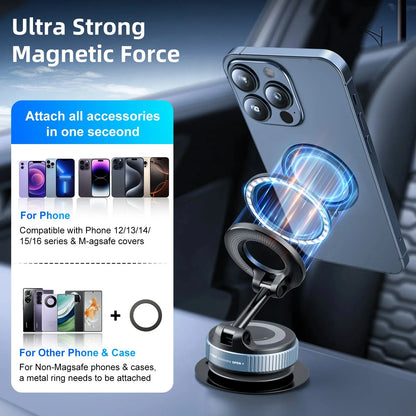 Car Mount Electric Vacuum Magnetic 